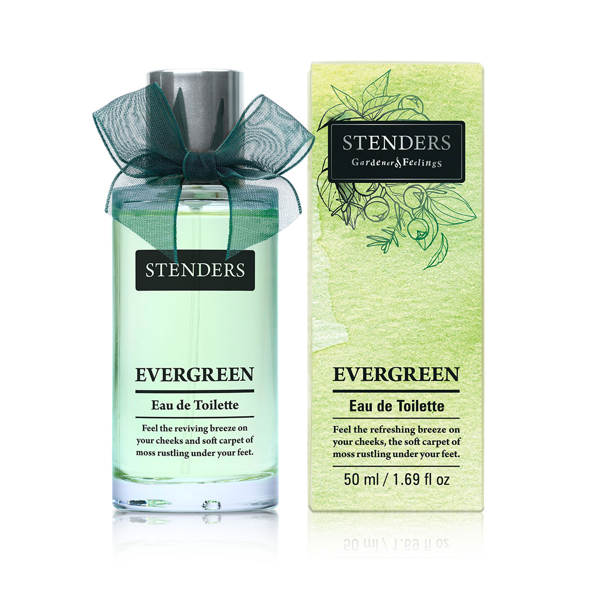 Stenders Туалетная вода Evergreen (Эвергрин), 50 млSC-FM20104 Stenders Туалетная вода Evergreen (Эвергрин), 50 млSC-FM20104Это ощущение подобно прогулке по лесу, куда вы отправляетесь, чтобы освободиться от лишних мыслей и успокоить душу, шагая босыми ногами по ковру мягкого мха. Вы чувствуете легкое дуновение ветерка на щеках, слышите шелест ветвей можжевельника и видите отражение тысячелетней истории в капельке смолы, когда над верхушками деревьев восходит солнце.В верхних нотках этого незабываемого аромата раскрывается свежесть лимона и бергамота. Сердце аромата – пленительные ноты роз и полыни, а устойчивость аромата достигается благодаря умиротворяющему сандалу и мускусу.