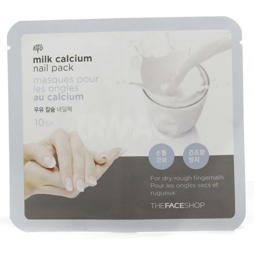 The Face Shop Тканевые маски для укрепления ногтей MILK CALCIUM NAIL, 2х7,5 гFS-36054 The Face Shop Тканевые маски для укрепления ногтей MILK CALCIUM NAIL, 2х7,5 гFS-36054еперь необязательно обращаться в маникюрный салон, чтобы привести ногти в порядок.Данная маска обеспечивает эффективный уход с мгновенным эффектом за ногтями и кутикулой в любое время и в удобном для вас месте.Маска Milk Calcium Nail Pack – укрепляет и питает ваши ногти.