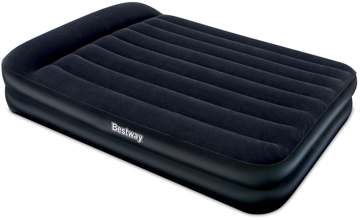 Bestway Матрас надувной, со встроенным насосом, 203 х 152 х 46 см67403 Bestway Матрас надувной, со встроенным насосом, 203 х 152 х 46 см67403Надувной матрас Bestway выполнен из прочного износостойкого винила. Изделие оснащено предохранительным клапаном. Надувание матраса производится при помощи мощного встроенного электрического насоса, работающего от сети 220-240В. Удобная флокированная поверхность приятна для сна. Матрас имеет прочную L-образную конструкцию. Накачивается за 240 секунд.В комплекте сумка-чехол для переноски и хранения.Максимальная нагрузка: 295 кг.