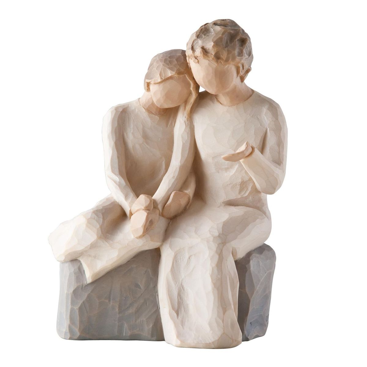 Фигурка декоративная Willow Tree С моей бабушкой, высота 14,5 см26244 Фигурка декоративная Willow Tree С моей бабушкой, высота 14,5 см26244Декоративная фигурка Willow Tree создана канадским скульптором Сьюзан Лорди. Фигурка выполнена из искусственного камня (49% карбонат кальция мелкозернистой разновидности, 51% искусственный камень).Фигурка Willow Tree – это настоящее произведение искусства, образная скульптура в миниатюре, изображающая эмоции и чувства, которые помогают чувствовать себя ближе к другим, верить в мечту, выражать любовь.Фигурка помещена в красивую упаковку.Купить такой оригинальный подарок, значит не только украсить интерьер помещения или жилой комнаты, но выразить свое глубокое отношение к любимому человеку. Этот прекрасный сувенир будет лучшим подарком на день ангела, именины, день рождения, юбилей.