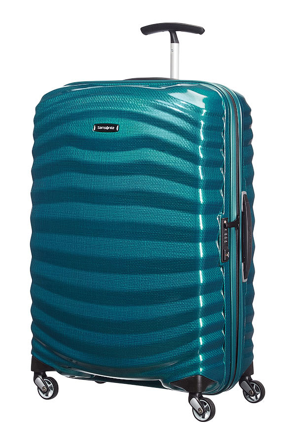 Чемодан Samsonite Lite-Shock Spinner, цвет: бирюзовый, 40 х 55 х 20 смГризли Чемодан Samsonite Lite-Shock Spinner, цвет: бирюзовый, 40 х 55 х 20 смГризлиЧемодан Samsonite Lite-Shock Spinner - компактный и легкий. Послужит вам незаменимым спутником для деловых поездок и кратковременных путешествий. Обладая небольшими размерами, всегда будет под рукой.Сверхпрочный. Данная модель выполнена из самого прочного, легкого и устойчивого к царапинам термопластика в мире, изготовленного по уникальной инновационной технологии CURV.Удобный. Ручка сбоку позволяет пронести чемодан там, где нет возможности катить.Мобильный. 4 колеса, вращающиеся на 360°, придают маневренности и распределяют нагрузку равномерно. А также избавят вашу руку от излишней тяжести.Функциональный. Внутри чемодана два отделения, разделенные перегородкой, в одном из отделений предусмотрены прижимные ремни.Надежный. Встроенный кодовый замок с функцией TSA защитит ваши вещи от кражи.Размер: 40 х 55 х 20 смОбъем: 36 л.