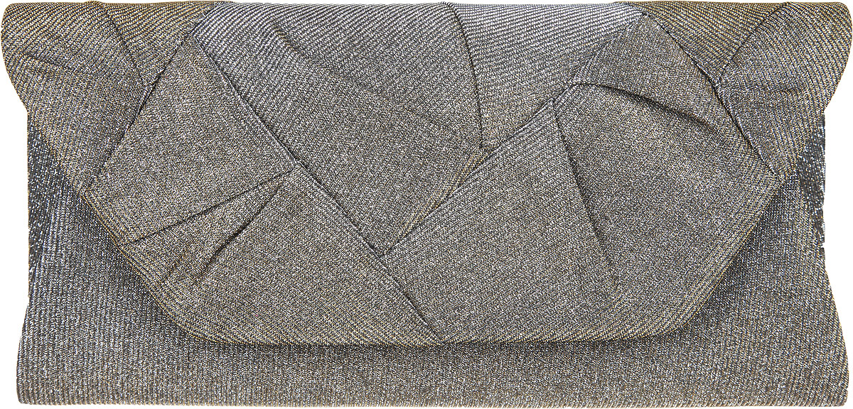Клатч женский Eleganzza, цвет: серебристый, золотистый. ZZ-4894ML597BUL/D Клатч женский Eleganzza, цвет: серебристый, золотистый. ZZ-4894ML597BUL/DВеликолепный женский клатч Eleganzza выполнен из полиэстера и люрекса.Изделие имеет одно основное отделение, внутри которого имеется открытый накладной карман. Закрывается клатч на клапан с магнитной кнопкой.Модель оснащена плечевым ремнем в виде цепочки.Роскошный клатч внесет элегантные нотки в ваш образ и подчеркнет ваше отменное чувство стиля.