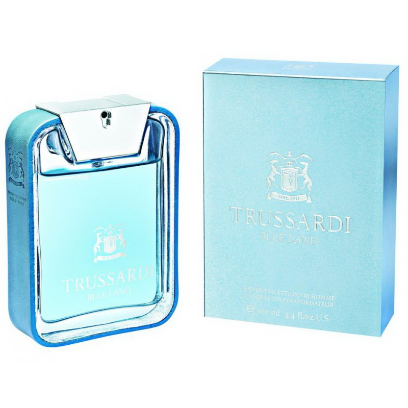 TRUSSARDI BLUE LAND MEN туалетная вода 30МЛ28032022 TRUSSARDI BLUE LAND MEN туалетная вода 30МЛ28032022Водяные, древесные. Имбирь, лаванда, ноты моря, ветивер, замша, кашемировое дерево, : апельсин, дубовый мох, яблоко
