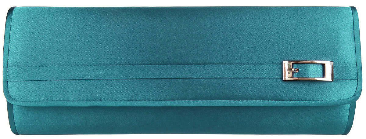 Клатч женский Eleganzza, цвет: бирюзовый. ZZ-13464S76245 Клатч женский Eleganzza, цвет: бирюзовый. ZZ-13464S76245Великолепный женский клатч Eleganzza выполнен из полиэстера.Изделие имеет одно основное отделение, внутри которого имеется открытый накладной карман. Закрывается клатч на клапан с магнитной кнопкой. Клапан оформлен декоративной металлической пряжкой.Модель оснащена плечевым ремнем в виде цепочки.Роскошный клатч внесет элегантные нотки в ваш образ и подчеркнет ваше отменное чувство стиля.