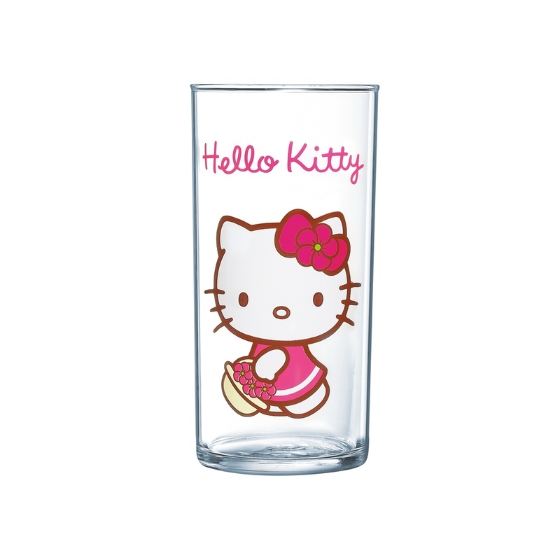 Стакан Luminarc Hello Kitty, 270 млVT-1520(SR) Стакан Luminarc Hello Kitty, 270 млVT-1520(SR)Стакан Luminarc Hello Kitty, изготовлен из высококачественного стекла. Такой стакан прекрасно подойдет для горячих и холодных напитков. Он дополнит коллекцию вашей кухонной посуды и будет служить долгие годы. Можно мыть в посудомоечной машине.