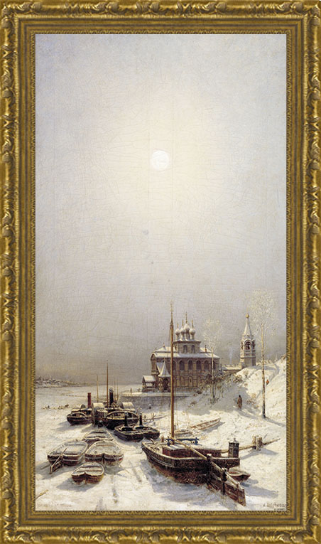 Арт-постер в багете Зима в Борисоглебске (А. П. Боголюбов), 23 x 40 см25051 7_желтый Арт-постер в багете Зима в Борисоглебске (А. П. Боголюбов), 23 x 40 см25051 7_желтыйХудожественная репродукция картины А.П. Боголюбова Зима в Борисоглебске. Изображение нанесено на чрезвычайно плотную основу (это не бумага и не картон) и обрамлено в багет. Технология изготовления арт-постеров подразумевает обязательную художественную ламинацию каждого изображения, чтопридает картине дополнительную ценность, а также защищает поверхность от загрязнения, повреждений (в том числе попыток помять, исцарапать изображение), влаги и ультрафиолетовых лучей. Так, например, наши арт-постеры совершенно спокойно перенесут не одну зиму в дачном или загородном доме.Ламинирование может значительно улучшить качество изображения. Использование пленок дает различную фактуру лицевой поверхности изображения (глянцевую, матовую, холщевую, ситцевую, льняную и другие). Например, при использовании глянцевых пленок изображение проявляется - краски становятся более контрастными исочными. Технология художественного ламинирования максимально приближает изображение к натуральной картине (холст, масло), акварели.Отличить арт-постер, изготовленный по такой технологии, от копии, нарисованной художником можно лишь при детальном пристальном рассмотрении. Рассматривая арт-постер с расстояния свыше 1 метра - вы не заметите никаких отличий. А компьютерная точность воспроизведения, исключающая неточность руки копировальщика, создаст в Вашем доме ощущение присутствия настоящего шедевра, не подвластного времени. Именно поэтому арт-постеры являютсяпризнанным стандартом изготовления копий художественных произведений.При обрамлении изображений, поверхность которых защищена художественной ламинацией, стекло не требуется. А это означает отсутствие раздражающих бликов, возможности случайно разбить стекло, уменьшается вес Арт-постера. Характеристики: Материал: бумага, пластик, ДВП.Размер в багете: 33,5 см х 50,5 см.Размер постера: 23 см х 40 см.Производитель: Россия.Артикул:OZ131-50601.