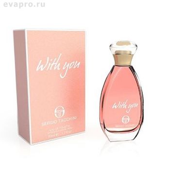 Sergio Tacchini WITH YOU WOMAN туалетная вода 100 млSC-FM20104 Sergio Tacchini WITH YOU WOMAN туалетная вода 100 млSC-FM20104Цветочные, цитрусовые. Мандарин, розовый грейфрут, роза, сирень, цветы фрезии, амбра, кедр, мускус.