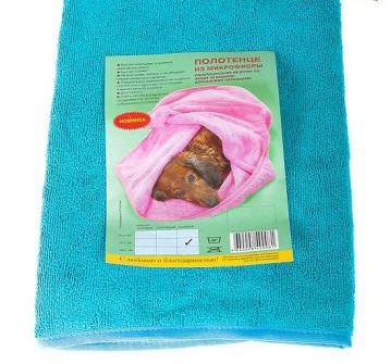 Полотенце для животных из микрофибры голубое 70*140 ZooSpa0120710 Полотенце для животных из микрофибры голубое 70*140 ZooSpa01207101)быстро впитывает огромное кол-во влаги;2)быстро сохнет;3)не поглощает запахи;4)специальная маркировка не позволит спутать его с другими полотенцами в вашей ванной комнате;5)Легкое, компактное, долговечное