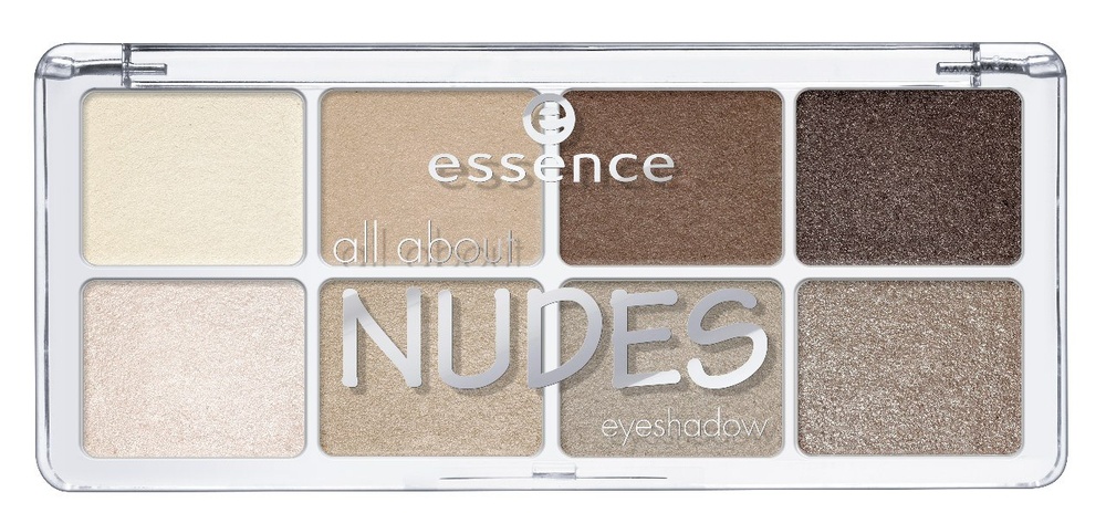 essence Тени для век all about NEW nudes т.02, 9,5гр54315 essence Тени для век all about NEW nudes т.02, 9,5гр54315Все дело в… нюде, бронзе, винтаже и оттенках серого и розового!Пять новых палеток теней для век с wow-эффектом от essence.В каждой палетке собраны восемь идеально сочетающихся между собой оттенков – от сияющего светлого до глубокого темного. Легкие и стойкие текстуры с матовыми, перламутровыми или металлическими эффектами позволят создать самые разные образы. Выбери свою палетку из 5-ти цветовых комбинаций.