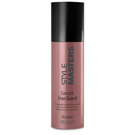 Revlon Professional SM Бальзам разглаживающий Smooth Iron Guard 150 млFS-00897 Revlon Professional SM Бальзам разглаживающий Smooth Iron Guard 150 млFS-00897Непослушные волосы укладывать непросто. Им сложнее, чем прямым, придать нужную форму. Но только не в том случае, если подготовить их к укладке с помощью разглаживающего бальзама Smooth Iron Guard из серии Style Masters компании Revlon Professional. Это средство разглаживает волосы и делает их послушными.После применения бальзама волосы становятся толще и объёмнее, без эффекта утяжеления. «Смуз Айрон Гард» кондиционирует волосы, укрепляет их и защищает, дарит гладкость причёске, благодаря чему та в течение всего дня остаётся безупречной даже при повышенной влажности.