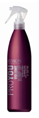 Revlon Professional Pro You Спрей для объема волос Volume Bump Up 350 мл72523WD Revlon Professional Pro You Спрей для объема волос Volume Bump Up 350 мл72523WDСпрей для увеличения объема волос от Revlon незаменим для придания объема и гибкости тонким волосам. Укладка волос становится более легкой и приятной, а сама прическа приобретает неожиданную пышность, стойкий блеск и надежную фиксацию. Спрей обладает и защитными функциями, предохраняя волосы от повреждающих факторов и термического воздействия. Со спреем Pro You Volume Bump Up Ваши волосы под надежной защитой!