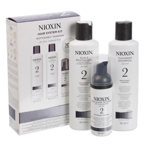 Nioxin System Набор (Система 2) 2 Kit 150 мл+150 мл+40 млMM-3000В_черный Nioxin System Набор (Система 2) 2 Kit 150 мл+150 мл+40 млMM-3000В_черныйВ набор Nioxin System 2 Kit входят: Шампунь Очищение 150 мл - придающий объём очистительКондиционер Увлажнение 150 мл - придающий объём кондиционерМаска Питание 40 мл - придающая объём и питающая волосы маска