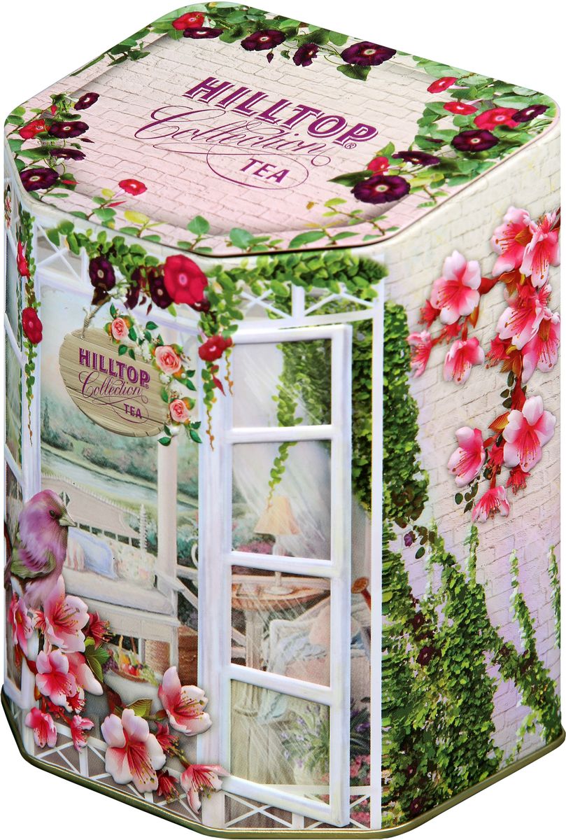 Hilltop Солнечная веранда черный листовой чай, 100 г0120710 Hilltop Солнечная веранда черный листовой чай, 100 г0120710Hilltop Солнечная веранда - особо крупнолистовой цейлонский черный чай с насыщенным ароматом и терпким послевкусием.