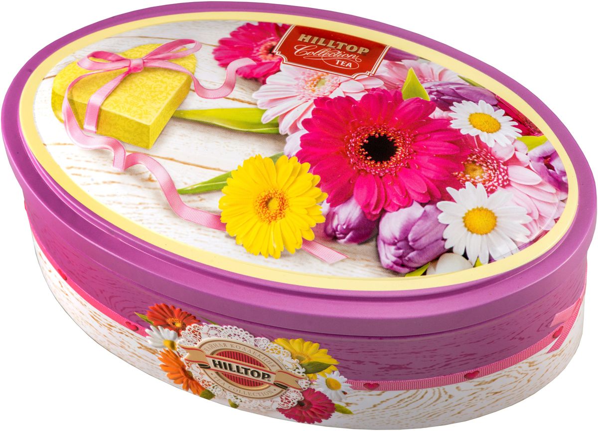 Hilltop Летние цветы. Волшебная луна черный листовой чай, 100 г4607099306271 Hilltop Летние цветы. Волшебная луна черный листовой чай, 100 г4607099306271Hilltop Летние цветы. Волшебная луна - восхитительная смесь крупнолистового черного цейлонского и зеленого китайского чая с лепестками подсолнечника, розы, плодами шиповника, а также кусочками папайи.