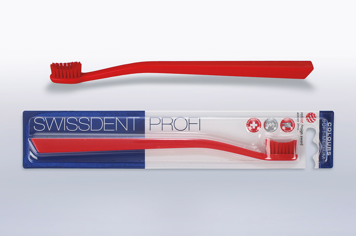 Swissdent Profi Зубная щетка, средняя жесткость, краснаяSatin Hair 7 BR730MN Swissdent Profi Зубная щетка, средняя жесткость, краснаяSatin Hair 7 BR730MNЗубная щетка Swissdent Profi Colours:- Зубная щетка идеальной формы для ежедневного использования - Уровень жесткости щетинок: Soft - Самая маленькая головка среди зубных щеток для взрослых - Идеальная форма щетинок для тщательной и бережной очистки каждого зуба - Очищает труднодоступные участки зуба, не травмируя десны - Эргономичная ручка - Запатентована и произведена в Швейцарии - Цвет: ручка - красная, щетинки - красные