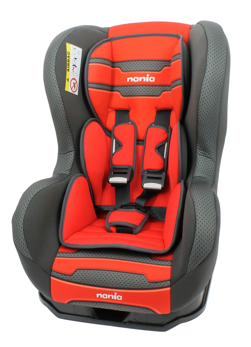 Nania Автокресло Cosmo SP Plus Boomer Carmin до 18 кг2000022824 Nania Автокресло Cosmo SP Plus Boomer Carmin до 18 кг2000022824Автокресло Nania Cosmo SP относится кгруппе 0-1, от рождения до 4-х лет (до 18 кг). Соответствует стандартам ECE R44/04. Автокресло Nania Cosmo SP имеет специальный мягкий вкладыш и подголовник. Дополнительная усиленная боковая защита, 3 положения спинки, 5-ти точечный ремень безопасности с удобной системой натяжения. Новая система крепления автокресла облегчает его установку в автомобиль. Надежное крепление к автомобильному сиденью по ходу движения автомобиля (ремень автомобиля проходит между основой и корпусом автокресла). Устанавливается в автомобилях с 3-х точечными ремнями безопасности на переднем или заднем сиденье. Автокресло Nania Cosmo SP было разработано на основе требований безопасности, а также ортопедических факторов: мягкие обивка и подушки и анатомическая форма Nania Cosmo SP обеспечивает комфорт даже в дальних поездках. Система боковой защиты Side Protection (SP) обеспечивает необходимую безопасность даже при боковом столкновении. 5-ти точечные ремни безопасности можно регулировать не только по длине и высоте, но и снять совсем, когда ребенок подрастет.Серия PLUS - базовая версия автокресла, имеет простой дизайн, но при этом гарантирует европейское качество и обеспечивает безопасность пассажира. Кроме того, предлагает дополнительный комфорт за счет подушек в районе головы и таза, которые при необходимости можно убрать. Технические характеристики:Внешние размеры (Д х Ш х В): 54 х 45 х 61см.Внутренние размеры (Д х Ш): 33 х 31 см.Высота спинки: 55 см.Вес: 5,7 кг.Ткань: 100% полиэстер.Монтаж в автомобиле: Задний диван или сиденье пассажира.Направление установки: против движения - до 9 кг, потом по ходу движения.Класс: 0-1, 0-18 кг. Система крепления: 5-точечные ремни безопасности.Ткань: 100% полиэстер, стирать до 30°C.