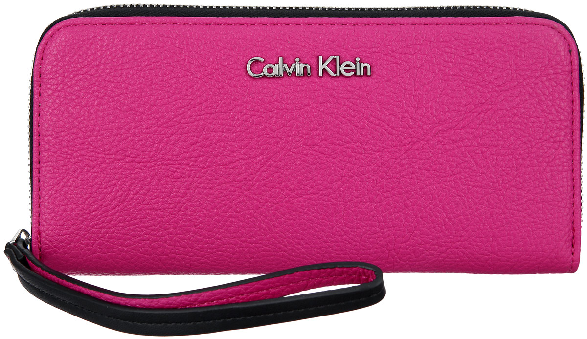 Кошелек женский Calvin Klein Jeans, цвет: розовый. K60K601018INT-06501 Кошелек женский Calvin Klein Jeans, цвет: розовый. K60K601018INT-06501Стильный кошелек Calvin Klein выполнен из полиуретана, оформлен металлической фурнитурой с символикой бренда.Кошелек застегивается на застежку-молнию, бегунок которой дополнен практичным ремешком. Внутри кошелька расположены: два отделения для купюр, два потайных кармашка для мелких документов, восемь карманов для кредитных карт, отделение для монет на молнии.Изделие упаковано в коробку из плотного картона с логотипом фирмы.Этот практичный кошелек Calvin Klein непременно подойдет к вашему образу и порадует простотой, стилем и функциональностью.