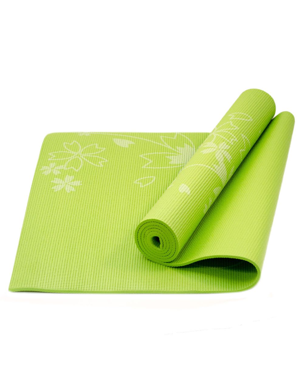 Коврик для йоги Starfit FM-102, цвет: зеленый, 173 х 61 х 0,5 см3B327 Коврик для йоги Starfit FM-102, цвет: зеленый, 173 х 61 х 0,5 см3B327Коврик для йоги Star Fit FM-102 - это незаменимый аксессуар для любого спортсмена как во время тренировки, так и во время пре-стретчинга (растяжки до тренировки) и стретчинга (растяжки после тренировки). Выполнен из высококачественного ПВХ и оформлен оригинальным рисунком в виде цветов. Коврик используется в фитнесе, йоге, функциональном тренинге. Его используют спортсмены различных видов спорта в своем тренировочном процессе.Предпочтительно использовать без обуви. Если в обуви, то с мягкой подошвой, чтобы избежать разрыва поверхности коврика.