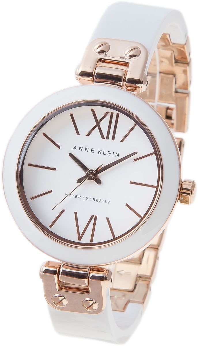 Наручные часы женские Anne Klein, цвет: белый. 1196RGWTBM8434-58AE Наручные часы женские Anne Klein, цвет: белый. 1196RGWTBM8434-58AEОригинальные и качественные часы Anne Klein