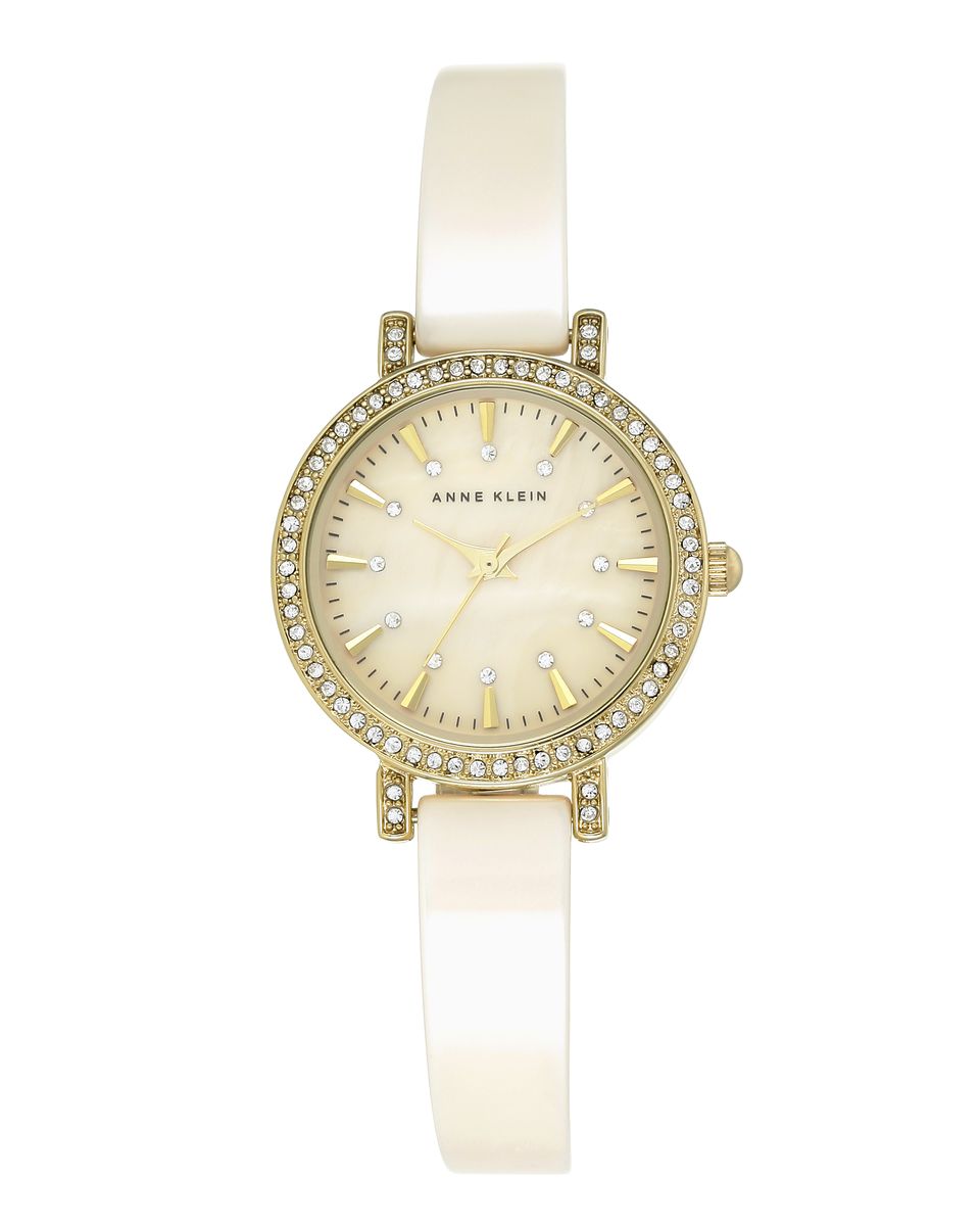Наручные часы женские Anne Klein, цвет: золотистый, бежевый. 2180IVGBBM8434-58AE Наручные часы женские Anne Klein, цвет: золотистый, бежевый. 2180IVGBBM8434-58AEОригинальные и качественные часы Anne Klein
