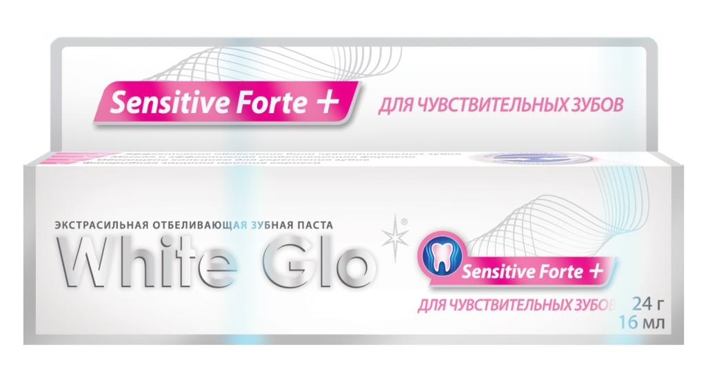 White Glo Зубная паста, отбеливающая, для чувствительных зубов, 24 г5010777142037 White Glo Зубная паста, отбеливающая, для чувствительных зубов, 24 г5010777142037Низкообразивная паста содержит нитрата калия, снижая острую боль и дискомфорт, успокаивает нервные окончания и защищает от боли, создавая защитный слой, позволяя наслаждаться такими простыми удовольствиями как мороженное, фрукты или холодные напитки. Эффективно укрепляет зубы, увеличивая плотность эмали и устраняя причину повышенной чувствительности.