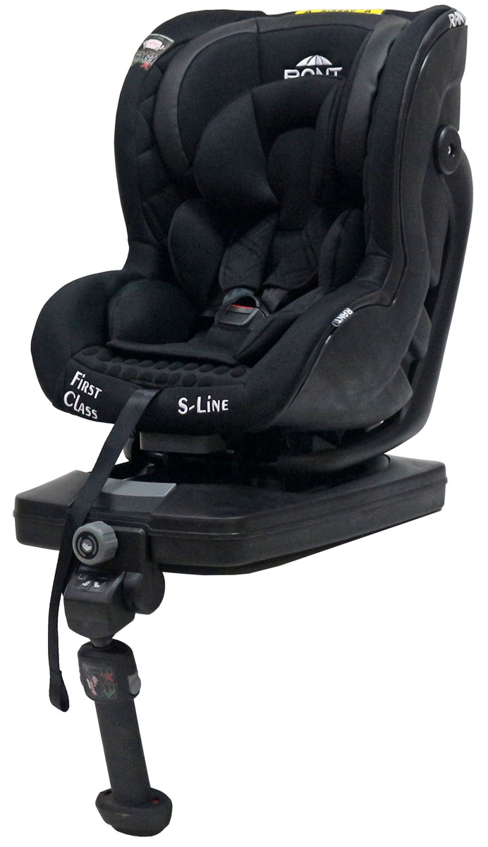 Rant Автокресло First Class Isofix цвет черный до 18 кгВетерок 2ГФ Rant Автокресло First Class Isofix цвет черный до 18 кгВетерок 2ГФАвтокресло Rant First Class Isofix группы 0-1 предназначено для детей весом до 18 кг (от рождения до 4 лет). Кресло оснащено системой крепления Isofix с упором в пол и устанавливается по ходу и против хода движения автомобиля. Пятиточечный ремень безопасности с мягкими плечевыми накладками и антискользящими нашивками, 3-х ступенчатая настройка высоты подголовника, корректировка высоты ремня безопасности по уровню подголовника, 3 положения наклона корпуса, съемный чехол, мягкий вкладыш для малыша (съемный), дополнительная боковая защита делают это кресло превосходным средством для защиты ребенка. Сертификат Европейского Стандарта Безопасности ЕCE R44/04.