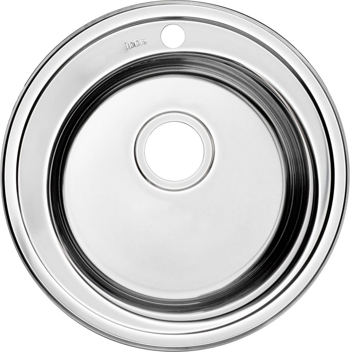 Мойка Iddis Suno, диаметр 50,5 см. SUN50S0i77BL505 Мойка Iddis Suno, диаметр 50,5 см. SUN50S0i77BL505Корпус мойки Iddis Suno выполнен из специальной нержавеющей стали марки 304 с содержанием хрома 18%, и никеля 10%. Это гарантирует устойчивость к воздействию химических веществ, появлению пятен и коррозии. Толщина стали в мойке 0,8 мм. Специальное дополнительное антишумовое покрытие Silenon, нанесенное на обратную сторону чаш, разработано для снижения шума воды в мойке.Конструкция краев мойки, крепления и специальная уплотнительная прокладка обеспечивает максимально плотное прилегание к столешнице и защищает от протекания. Мойка из нержавеющей стали Iddis имеет изготовленное на заводе отверстие под смеситель, что делает ее полностью готовой к установке. Наличие шаблона для выреза отверстия в столешнице для каждой модели облегчает процесс установки моек Iddis.Гарантия на мойки из нержавеющей стали Iddis составляет 15 лет.Глубина чаши: 180 мм, диаметр чаши: 385 мм.