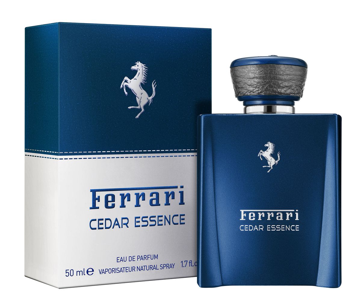 Ferrari Парфюмерная вода СЕDAR ESSENCE/СИДАР ЭССЕНС мужская, 50 млSC-FM20104 Ferrari Парфюмерная вода СЕDAR ESSENCE/СИДАР ЭССЕНС мужская, 50 млSC-FM20104Ferrari расширяет свою очень привлекательную и высококачественную парфюмерную коллекцию Essence новым ароматом, который присоединяется к вышедшим ранее Essence Musk, Essence Oud, Silver Essence и Leather Essence. Флакон нового Cedar Essence окрашен в королевский синий цвет. Аромат вдохновлен автомобилем Ferrari GT цвета Blu Tour de France.В основу Ferrari Cedar Essence положен смолисто-хвойный аромат красивого и мощного дерева - ливанского кедра. Cedar Essence описывается как аромат свободы и силы, навеянный разбивающимися о берег океанскими волнами. Очень мужественная композиция создана на базе глубоких и благородных древесных аккордов. Она открывается свежими нотами апельсина, лайма и влажной от росы мяты. В сердце аромата аккорд хвои голубого кедра дополнен морскими оттенками и сочным арбузом. База делает аромат еще более мужественным, придавая ему глубины и элегантности с помощью нот ливанского кедра, пачули, кристаллической амбры и кофейных зерен.