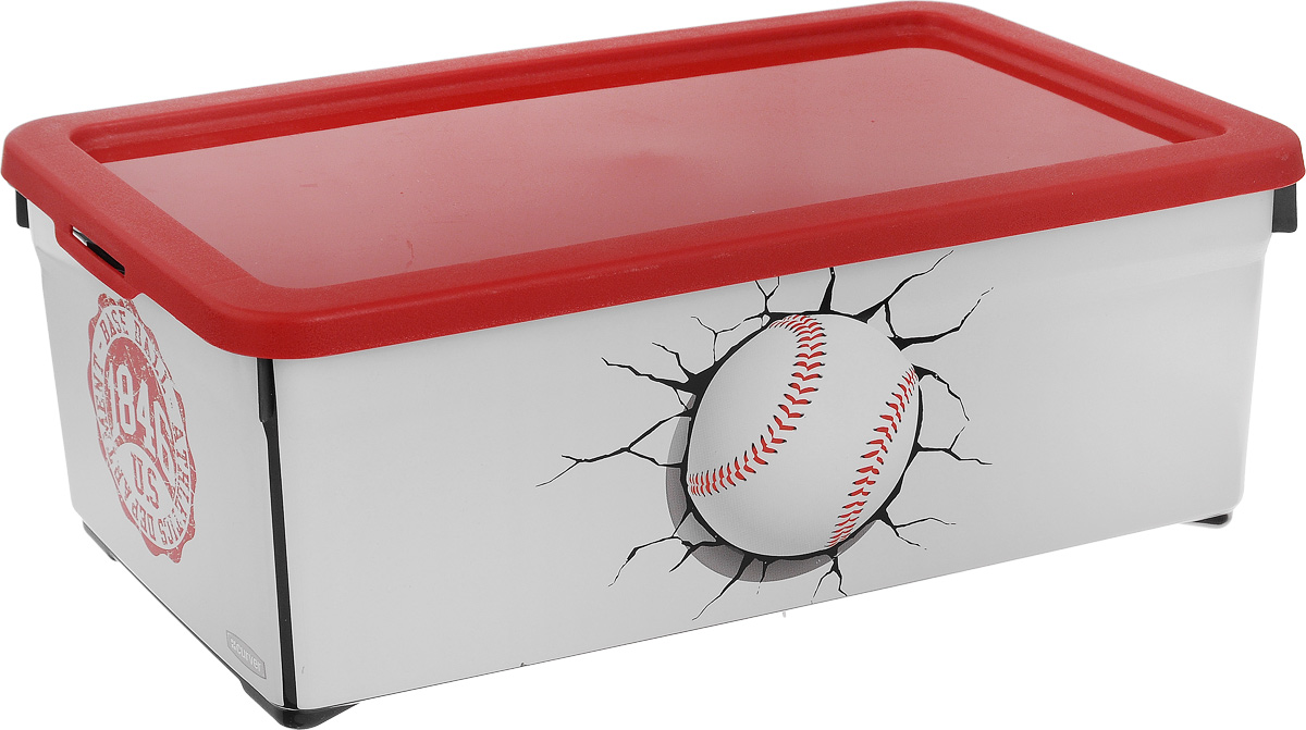 Контейнер для хранения Curver Baseball, 5,7 л25051 7_желтый Контейнер для хранения Curver Baseball, 5,7 л25051 7_желтыйКонтейнер для хранения Curver Baseball изготовлен из пластика. Он предназначен для хранения канцелярии, медикаментов, различных мелких предметов, в него также поместится пара кроссовок. Изделие снабжено плотно закрывающейся крышкой. Такой контейнер поможет хранить все в одном месте, а также защитить вещи от пыли, грязи и влаги.