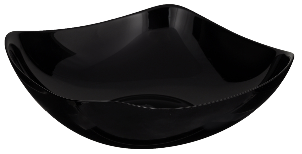 Салатник Luminarc Yalta Black, 25 х 25 см115510 Салатник Luminarc Yalta Black, 25 х 25 см115510Элегантный салатник Luminarc Yalta Black, изготовленный из ударопрочного стекла, прекрасно подойдет для подачи различных блюд: закусок, салатов или фруктов. Такой салатник украсит ваш праздничный или обеденный стол, а оригинальное исполнение понравится любой хозяйке. Размер салатника (по верхнему краю): 25 х 25 см.Высота салатника: 8,7 см.
