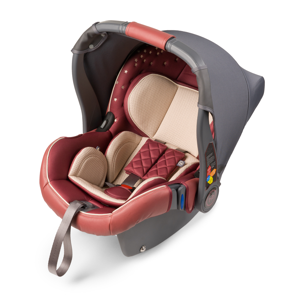 Автокресло Happy Baby Gelios V2 Bordo до 13 кг4650069780298 Автокресло Happy Baby Gelios V2 Bordo до 13 кг4650069780298Автокресло Happy Baby Gelios V2 - автокресло-переноска группы 0+ (для детей с рождения до 13 кг). Данная модель обладает всеми необходимыми функциями для обеспечения безопасности: трехточечными ремнями безопасности, боковой защитой и прочным корпусом. Индикатор горизонтального положения поможет правильно установить автокресло-переноску в машине. Комфорт в дороге обеспечивает вкладыш для новорожденного, солнцезащитный козырек и чехол на ножки. Благодаря полукруглому основанию удобно укачивать малыша, в качестве ограничителя качания можно использовать ручку переноски, опустив ее вниз до упора. Мягкий дышащий вкладыш устойчив к истиранию, прекрасно держит форму при сминании. Чехол прост в уходе, при необходимости легко снимается для чистки. Автокресло Happy Baby Gelios V2 без дополнительных адаптеров крепится к основанию прогулочной коляски ULTRA, что позволяет перемещать малыша, не тревожа его чуткий сон. Автокресло крепится в автомобиле с помощью трехточечных штатных ремней безопасности и устанавливается лицом против хода движения автомобиля. Подарите вашему малышу уют, комфорт и безопасность вместе с многофункциональным автокреслом Happy Baby Gelios V2.