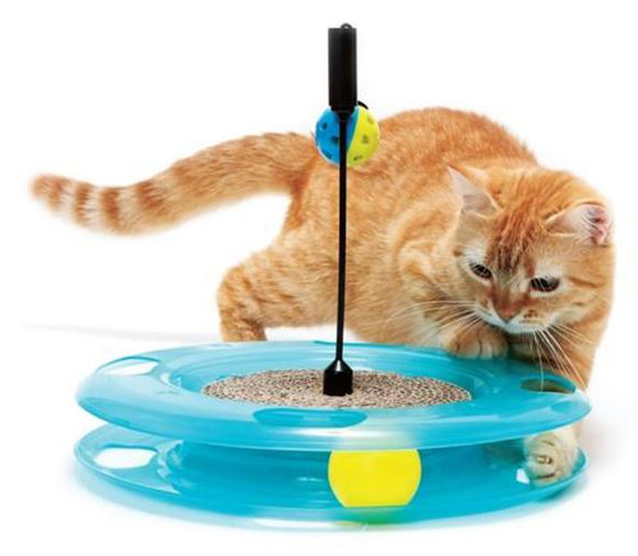 Игрушка для кошек SportPet Designs Поле чудес, диаметр 31 см23060 Игрушка для кошек SportPet Designs Поле чудес, диаметр 31 см23060Игрушка для кошек SportPet Designs Поле чудес, изготовленная из пластика, это инновационный аксессуар для кошек, состоящий из трех компонентов. Конструкция игрушки включает в себя мяч на гибком столбике, мяч в тоннеле и специальную подушечку для царапания. Эта интересная и очень необычная игрушка станет любимой у вашей кошки, за ней она весело проведет ни один час.