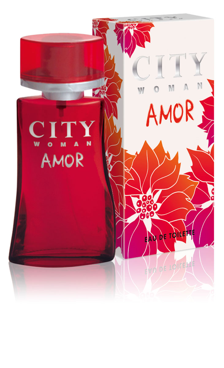 City Woman Amor. Туалетная вода, 60 мл28032022 City Woman Amor. Туалетная вода, 60 мл28032022Туалетная вода City Woman Amor - блестящее сочетание свежести грейпфрута, мандарина, черной смородины, нежности ландыша и розы на фоне амбры, ванили и мускуса.Классификация аромата: цветочный, фруктовый. Характеристики: Объем: 60 мл. Производитель: Россия. Туалетная вода - один из самых популярных видов парфюмерной продукции. Туалетная вода содержит 4-10%парфюмерного экстракта. Главные достоинства данного типа продукции заключаются в доступной цене, разнообразии форматов (как правило, 30, 50, 75, 100 мл), удобстве использования (чаще всего - спрей). Идеальна для дневного использования. Товар сертифицирован.