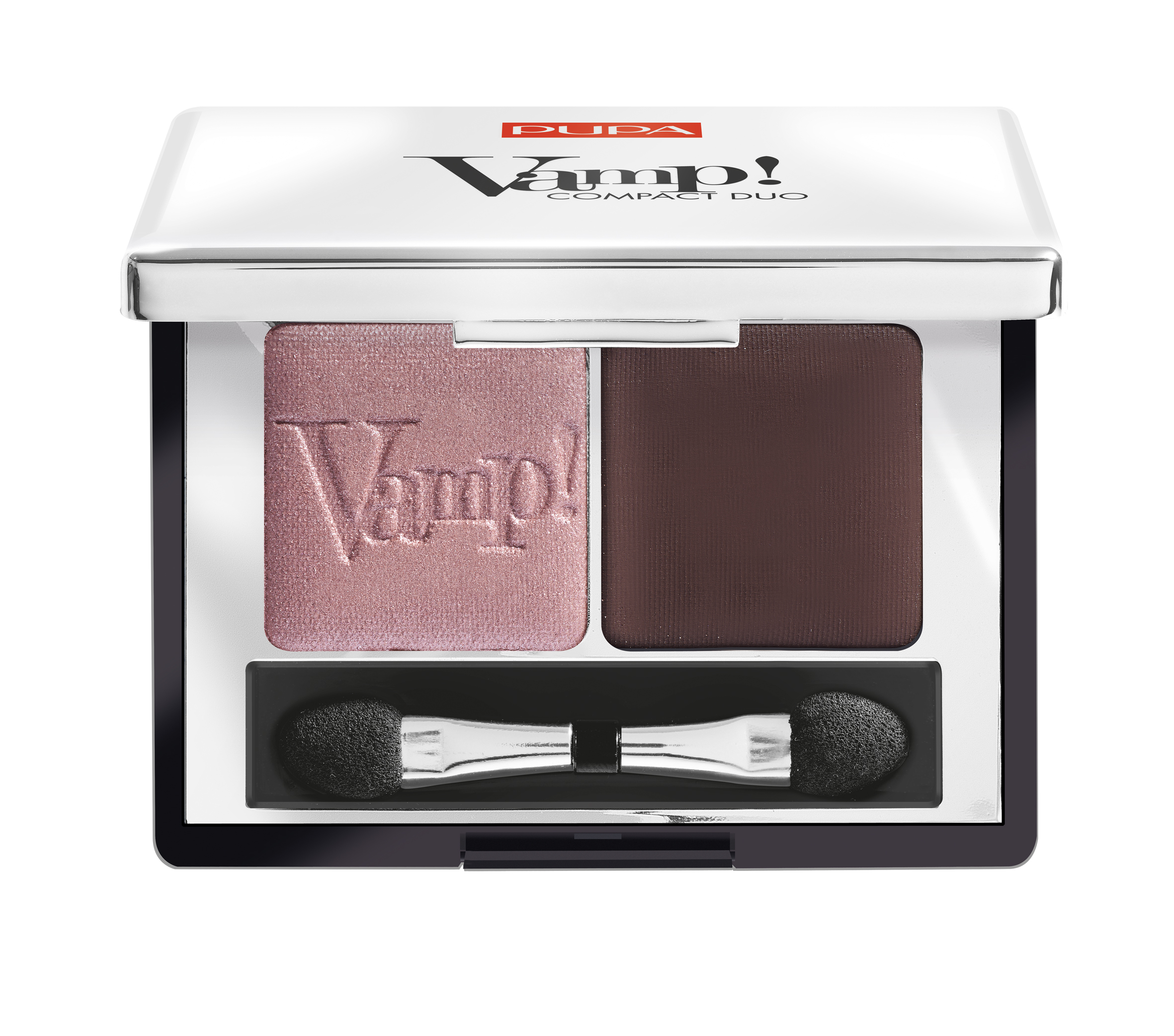 Pupa Компактные двойные тени VAMP! DUO тон 002 розовая земля, 2,2 г28032022 Pupa Компактные двойные тени VAMP! DUO тон 002 розовая земля, 2,2 г28032022Двойные компактные тени VAMP! COMPACT DUO. Набор из двух компактных теней для век. Инновационная формула - высокая концентрация пигментов, чистый однородный цвет. Очень мягкая текстура легко растушёвывается и позволяет моделировать степень покрытия. Абсолютно чистый, однородный и равномерный цвет. Формула нового поколения: специальное сочетание связующих веществ делает цвет равномерным по всей поверхности века, увеличивая стойкость макияжа.