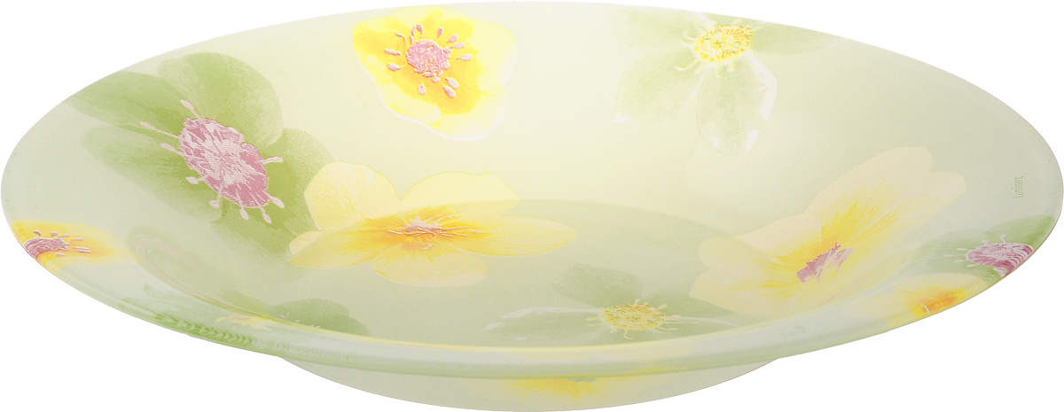 Тарелка глубокая Luminarc Poeme Anis, диаметр 21,5 см54 009312 Тарелка глубокая Luminarc Poeme Anis, диаметр 21,5 см54 009312Глубокая тарелка Luminarc Poeme Anis выполнена из ударопрочного стекла и имеет классическую круглую форму. Она прекрасно впишется в интерьер вашей кухни и станет достойным дополнением к кухонному инвентарю. Тарелка Luminarc Poeme Anis подчеркнет прекрасный вкус хозяйки и станет отличным подарком. Диаметр тарелки (по верхнему краю): 21,5 см.