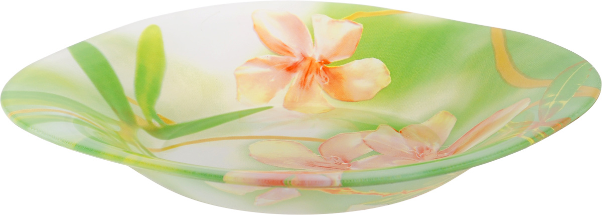 Тарелка глубокая Luminarc Freesia, 21 х 21 см54 009312 Тарелка глубокая Luminarc Freesia, 21 х 21 см54 009312Глубокая тарелка Luminarc Freesia выполнена изударопрочного стекла и оформлена цветочным рисунком.Изделие сочетает в себе изысканный дизайн с максимальнойфункциональностью. Она прекрасно впишется винтерьер вашей кухни и станет достойным дополнениемк кухонному инвентарю. Тарелка Luminarc Freesia подчеркнет прекрасный вкус хозяйкии станет отличным подарком. Размер (по верхнему краю): 21 х 21 см.