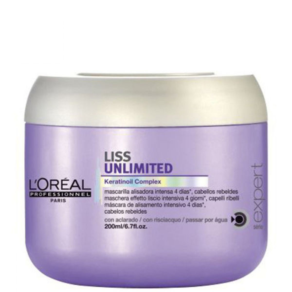 LOreal Professionnel Liss Unlimited – Разглаживающая маска 200 мл72523WD LOreal Professionnel Liss Unlimited – Разглаживающая маска 200 мл72523WDМаска LOreal Professionnel Liss Unlimited Masque - профессиональное средство с разглаживающим эффектом для питания и ухода за волосами. Маска предназначена в первую очередь для жестких сухих волос, нуждающихся в глубоком питании и увлажнении. Для укрепления корней волос LOreal Professionnel Liss Unlimited Masque может использоваться для любых типов волос.Благодаря сбалансированному составу, обогащенному специально подобранному комплексу питательных компонентов, маска благотворно действует на кожу головы, луковицы волос и на волосы.Кожа головы бережно очищается, увлажняется, происходит бережная регенерация кожного покрова, корни волос укрепляются, восстанавливается их структура, значительно замедляется выпадение волос. Маска действует на волосы в течение 3-4 дней, при этом они приобретают и сохраняют естественный живой блеск, природную силу и красоту.Питающие и смягчающие компоненты, катионные элементы, комплекс защиты - это лишь часть составляющих косметической формулы маски, благодаря которой даже самые непослушные волосы перестают капризничать в любую погоду и выглядят просто роскошно.