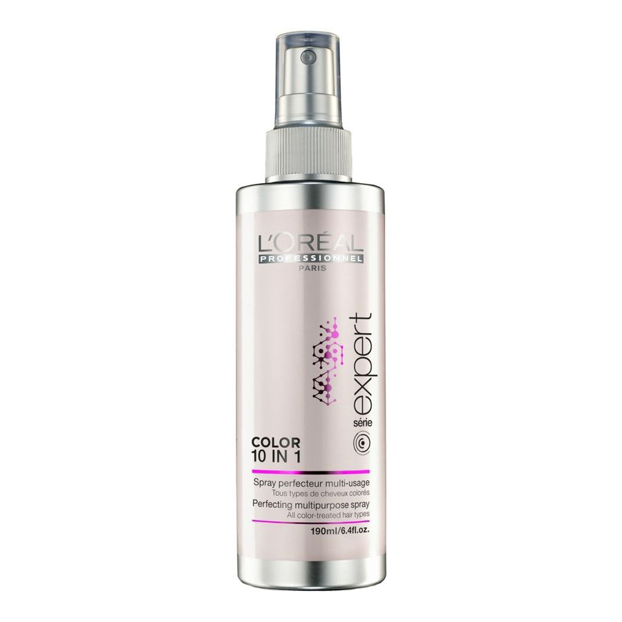 LOreal Professionnel Мультифункциональный спрей 10 в 1 Vitamino Color Infinite Spray AOX - 190 млFS-00897 LOreal Professionnel Мультифункциональный спрей 10 в 1 Vitamino Color Infinite Spray AOX - 190 млFS-00897Всего одним жестом (10 мгновенных преимуществ использования)- Защита цвета окрашенных волос- Блеск- Мягкость- Плотность. Равномерность структуры волоса- Увлажнение- Легкое расчесыние- Волосы лучше укладываются на брашинг- Предотвращает ломкость- Борется с секущимися кончиками- Анти-статик. Волосы не пушатсяУниверсальное средство для усиления сияния всех оттенков окрашенных волос.