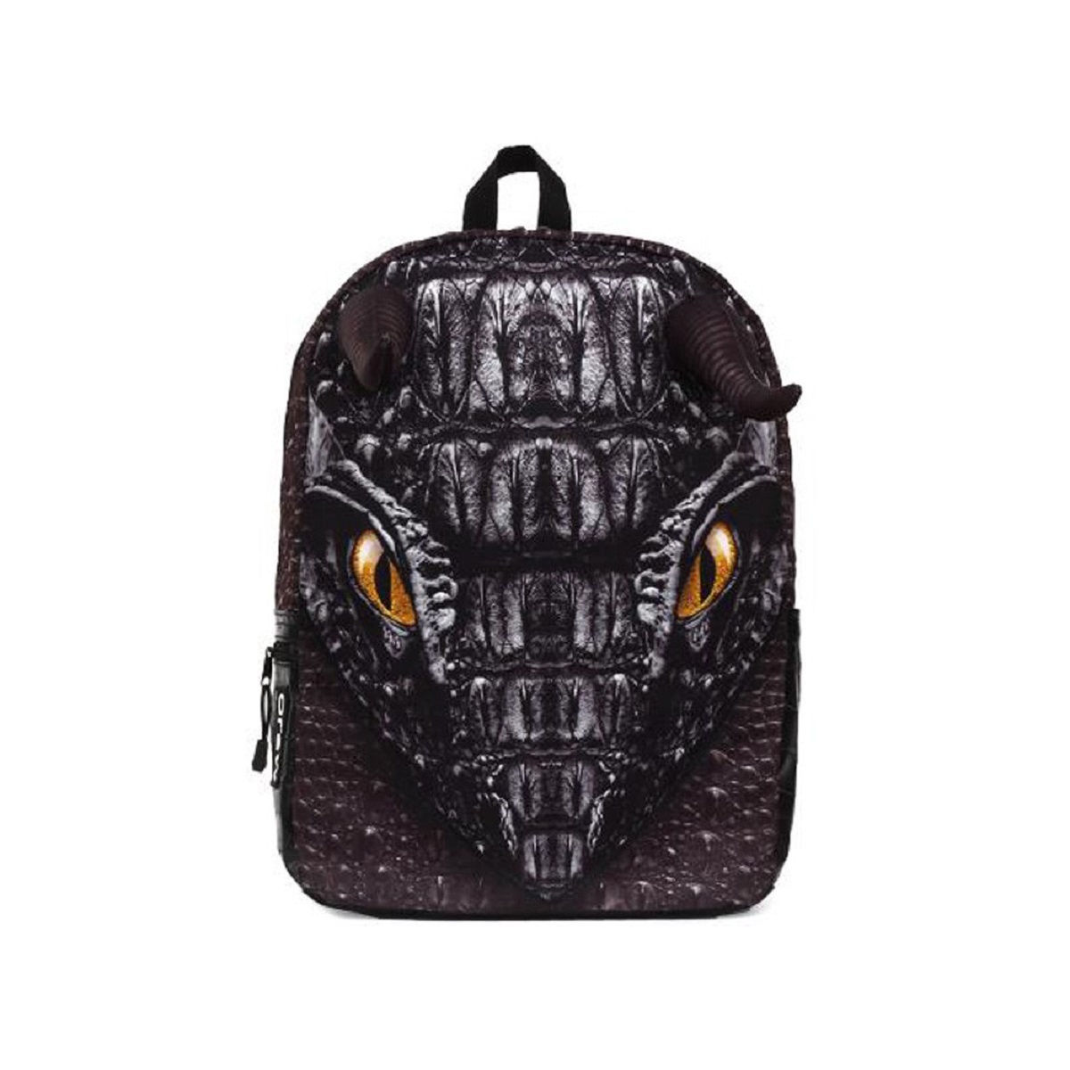 Рюкзак молодежный Mojo Black Dragon, цвет: черный, 20 лRD-534-1/1 Рюкзак молодежный Mojo Black Dragon, цвет: черный, 20 лRD-534-1/1Оригинальный рюкзак в виде морды дракона с сияющими глазами. Отличает этот рюкзак торчащие рога, которые придают этому рюкзаку реалистичность и креатив.