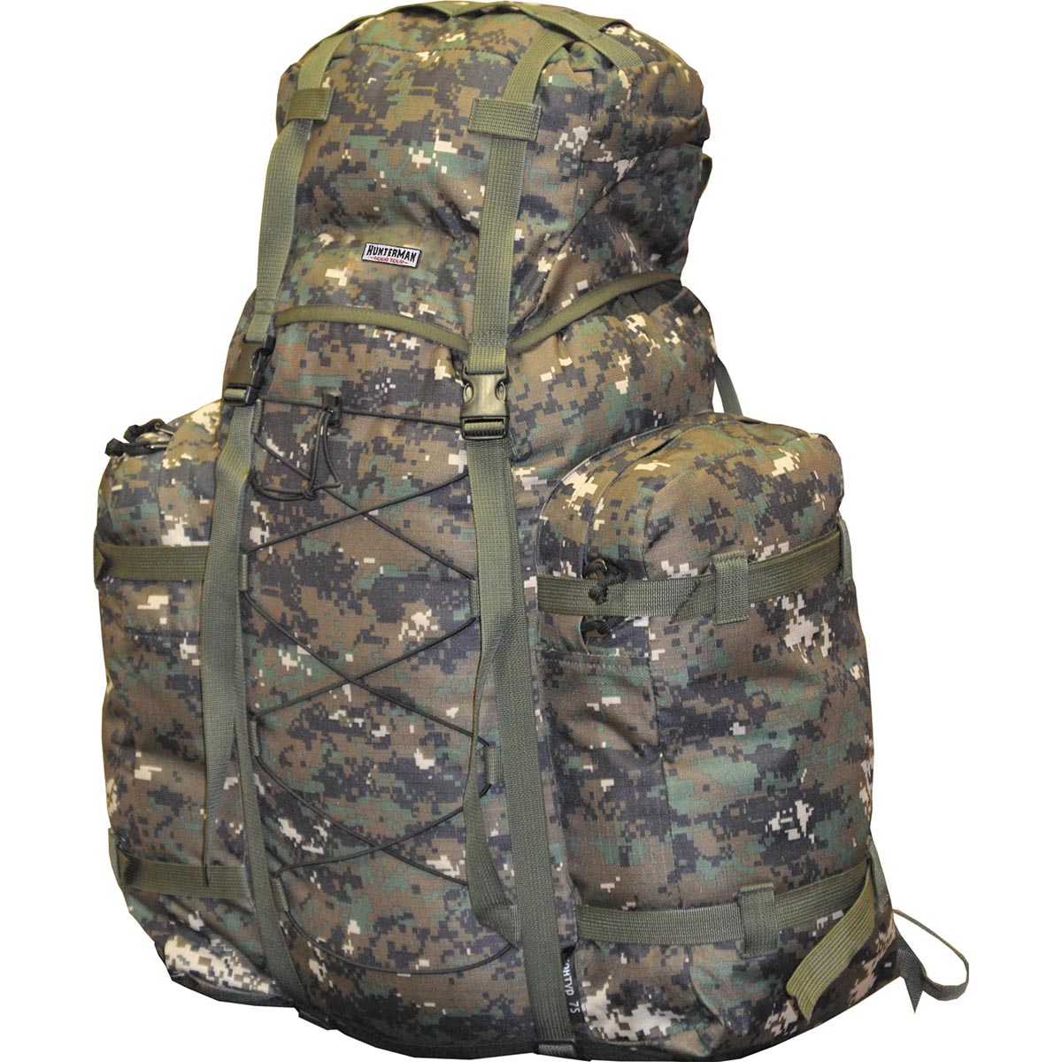 Рюкзак для охоты Hunterman Nova Tour Контур 75 V3 км, цвет: диджитал зеленый, 75 л67744 Рюкзак для охоты Hunterman Nova Tour Контур 75 V3 км, цвет: диджитал зеленый, 75 л67744Рюкзак для охоты Hunterman Nova Tour Контур 75 V3 км - легкий, компактный рюкзак для охоты и рыбалки. Находка для любителей активного отдыха на природе! Стильный, вместительный, удобный в эксплуатации! Надежный помощник при переноске необходимого снаряжения для рыбной ловли и охоты. Вертикальная смягчающая вставка добавляет жесткости спинке рюкзака, в плавающем клапане карман для мелочей, съемная поясная стропа. Ткань Poly Oxford 300D Ripsto.