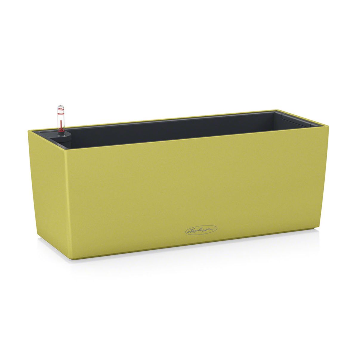 Кашпо Lechuza Balconera Color, с системой автополива, цвет: фисташковый, 50 х 19 х 19 смKOC_SOL249_G4 Кашпо Lechuza Balconera Color, с системой автополива, цвет: фисташковый, 50 х 19 х 19 смKOC_SOL249_G4Кашпо Lechuza Balconera Color, выполненное из высококачественного пластика, имеет уникальную систему автополива, благодаря которой корневая система растения непрерывно снабжается влагой из резервуара. Уровень воды в резервуаре контролируется с помощью специального индикатора. В зависимости от размера кашпо и растения воды хватает на 2-12 недель. Это способствует хорошему росту цветов и предотвращает переувлажнение.В набор входит: кашпо, внутренний горшок, индикатор уровня воды, резервуар для воды, балконный держатель.Кашпо Lechuza Balconera Color - превосходное решение для балкона. Оно прекрасно украсит любой интерьер, поможет расставить нужные акценты, а также придаст помещению вид, соответствующий вашим представлениям.