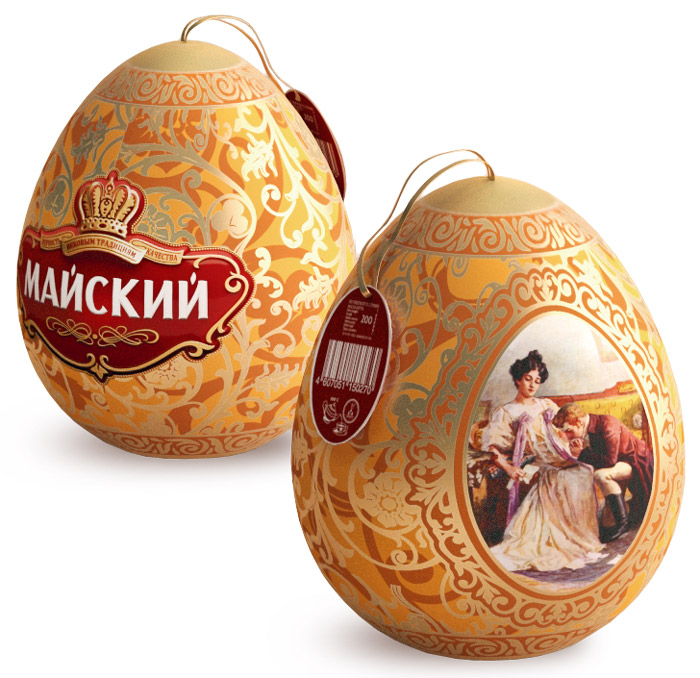 Майский Пасхальное яйцо чай черный листовой, 10 г0120710 Майский Пасхальное яйцо чай черный листовой, 10 г0120710Уникальная коллекция вкусов чая Майский в изысканном подарочном формате упаковки.Уважаемые клиенты! Обращаем ваше внимание на ассортимент в дизайне товара. Поставка возможна в одном из вариантов нижеприведенных дизайнов, в зависимости от наличия на складе.