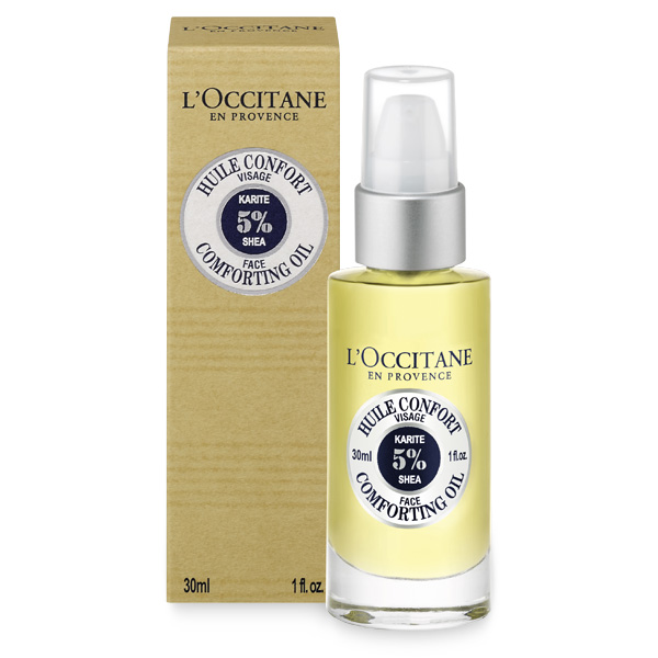 LOccitane Масло-комфорт для лица Карите SHEA BUTTER, 30 млFS-00897 LOccitane Масло-комфорт для лица Карите SHEA BUTTER, 30 млFS-00897Благодаря 100% натуральной формуле нежное масло защищает, увлажняет и смягчает даже самую сухую кожу, делая её невероятно упругой, гладкой и сияющей. 100%-ная натуральная формула масла основана на сочетании двух компонентов. Масло карите (5 %) обладает уникальными питательными свойствами, а масло плодов марулы является отличным антиоксидантом с тонкой текстурой, легко впитывается в кожу, обеспечивая оптимальный эффект.