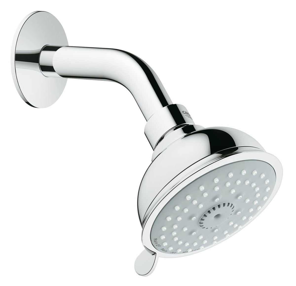 Душ верхний Grohe Tempesta Rustic, с кронштейном, диаметр 100 ммBL505 Душ верхний Grohe Tempesta Rustic, с кронштейном, диаметр 100 ммBL505Верхний душ Grohe Tempesta Rustic, выполненный из латуни, воплощает в себе стильную простоту и комфорт виспользовании. Внутренняя конструкция изделия обеспечивает достаточный напор струи даже при низком давлении воды в системе водопровода. Резьбовое соединение: 1/2.Особенности:- система SpeedClean против известковых отложений;- внутренний охлаждающий канал для продолжительного срока службы;- может использоваться с проточным водонагревателем.