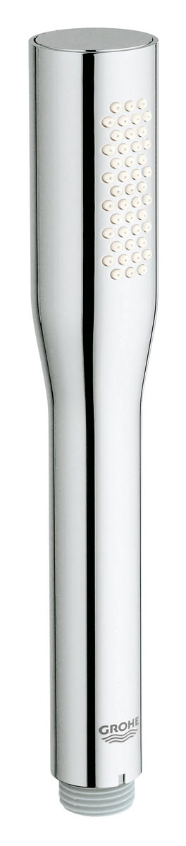 Лейка душевая Grohe Euphoria Cosmopolitan, 1 режимBL505 Лейка душевая Grohe Euphoria Cosmopolitan, 1 режимBL505Душевая лейка Grohe - пример гармоничного сочетания традиционной эстетики и современных технологий. Покрытие лейки, выполненное по технологии StarLight, специально разработано таким образом, чтобы противостоять загрязнениям и истиранию. Система SpeedClean позволяет делать быструю очистку отверстий от известковых отложений. Душ оснащен внутренним охлаждающим каналом для продолжительного срока службы.Универсальное крепление лейки подходит к любому стандартному шлангу.