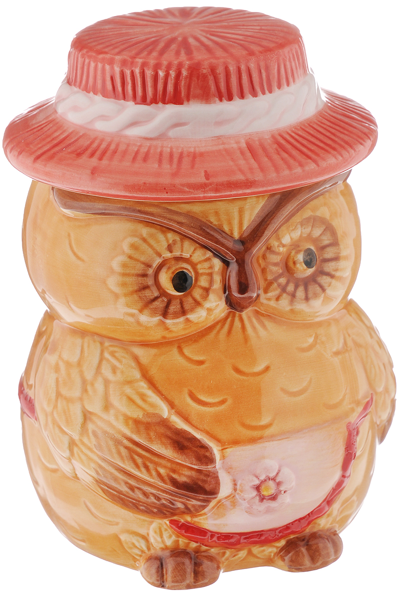 Горшочек для меда Elan Gallery Сова, 520 млVT-1520(SR) Горшочек для меда Elan Gallery Сова, 520 млVT-1520(SR)Оригинальный горшочек для меда Elan Gallery Сова, выполненный из высококачественной керамики, украсит вашу кухню, особенно на даче. Изделие снабжено плотно закрывающейся крышкой. Можно использовать для сыпучих продуктов - соли и сахара.Не рекомендуется применять абразивные моющие средства. Не использовать в микроволновой печи.Диаметр (по верхнему краю): 7,5 см.Высота (без учета крышки): 10,5 см.