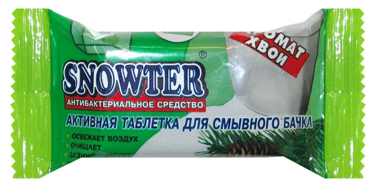 Таблетка для смывного бачка Snowter Хвоя, 50 г68/5/1 Таблетка для смывного бачка Snowter Хвоя, 50 г68/5/1Таблетка Snowter Хвоя обеспечивает чистоту и свежесть в течении длительного времени. Вода со свежим запахом и активно действующей пеной эффективно очищает и дезинфицирует унитаз в труднодоступных местах, препятствуя образованию различных загрязнений и солевых отложений на его поверхности.Состав: анионактивные поверхностно-активные вещества, антибактериальные вещества, ароматизатор, краситель.Товар сертифицирован.