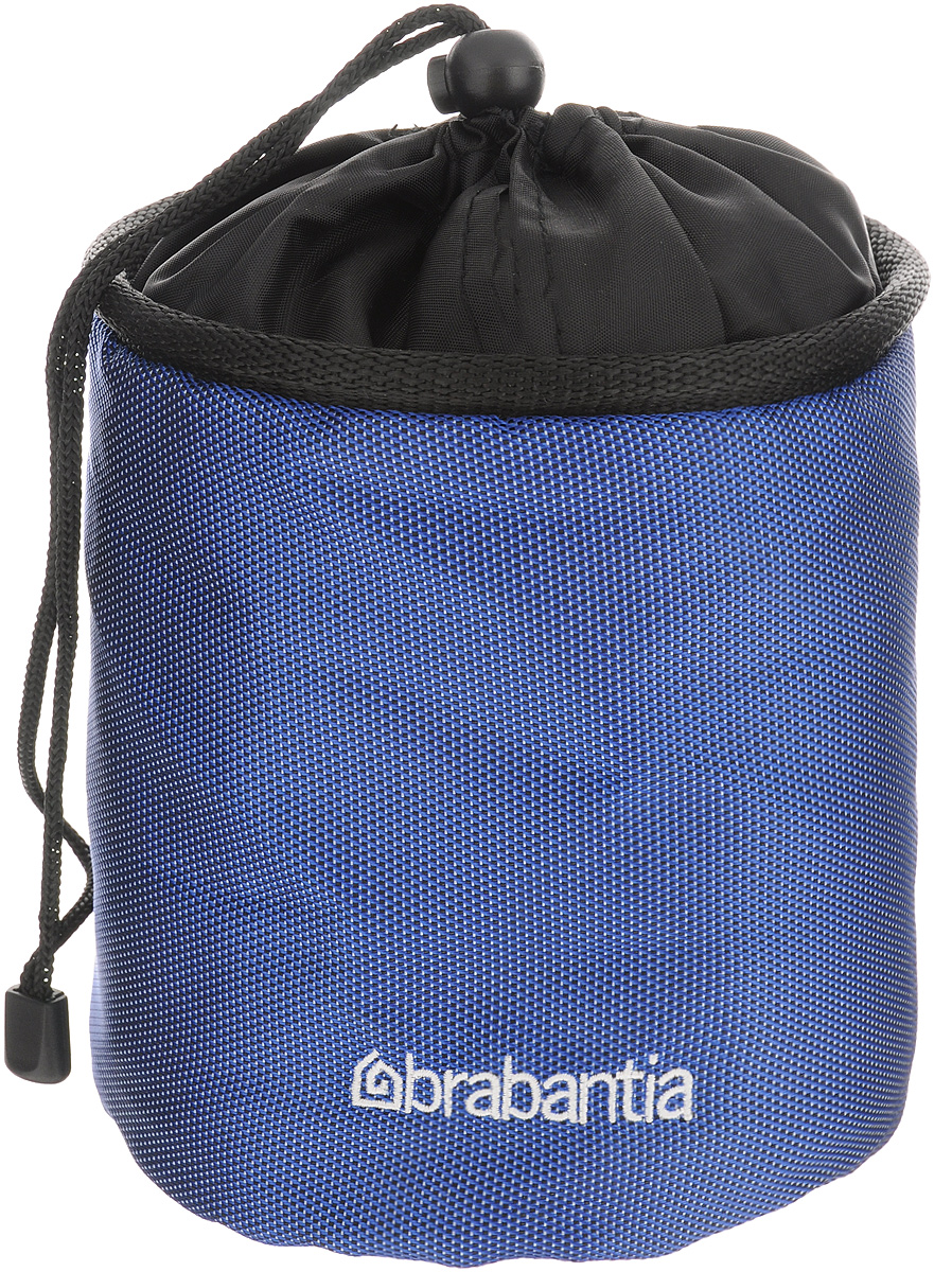 Мешок для прищепок Brabantia, цвет: синийGC204/30 Мешок для прищепок Brabantia, цвет: синийGC204/30Мешок для прищепок Brabantia, изготовленный из высококачественного текстиля, позволит хранить все прищепки в одном месте, благодаря чему они всегда будут под рукой. Мешок вмещает достаточное количество прищепок. Легко крепится к сушилке или поясу с помощью металлического карабина. Прочный и долговечный мешок затягивается специальным шнуром, благодаря чему ваши прищепки всегда будут чистые и сухие.Размер мешка (в собранном виде): 15 х 15 х 4 см.Размер мешка (в разложенном виде): 15 х 15 х 17 см.