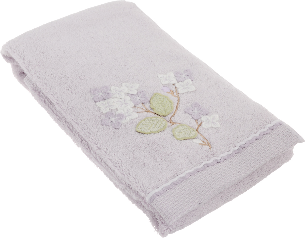 Полотенце махровое TAC Bloom, с вышивкой, цвет: сиреневый, 50 x 90 см1004900000360 Полотенце махровое TAC Bloom, с вышивкой, цвет: сиреневый, 50 x 90 см1004900000360Махровое полотенце TAC Bloom выполнено из натуральной махровой ткани (100% хлопок) и украшено вышивкой. Изделие отлично впитывает влагу, быстро сохнет, сохраняет яркость цвета и не теряет форму даже после многократных стирок. Полотенце очень практично и неприхотливо в уходе. Такое полотенце прекрасно дополнит интерьер ванной комнаты.Рекомендации по уходу:- режим стирки при 40°C,- допускается деликатная сухая химчистка,- отбеливание запрещено,- глажка при температуре подошвы утюга до 200°С,- рекомендуется щадящий барабанный отжим.Размер полотенца: 50 x 90 см.