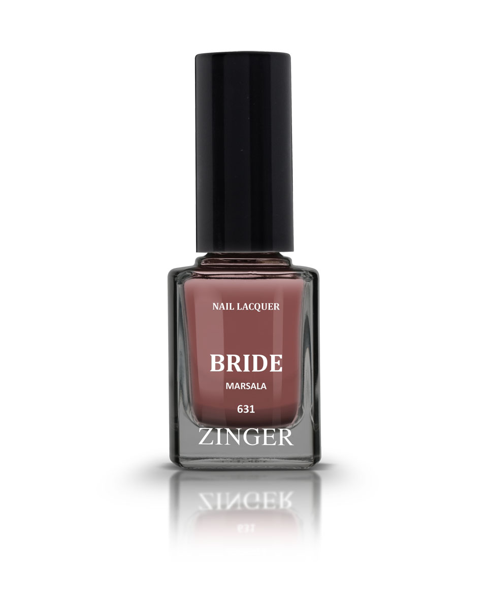 Zinger Лак для ногтей BRIDE MARSALA 631, 12 млFM 5567 weis-grau Zinger Лак для ногтей BRIDE MARSALA 631, 12 млFM 5567 weis-grau60 трендовых оттенков для новой коллекции лака для ногтей Zinger 2016 произведены во Франции по экспертной технологии, которая обеспечивает прочное покрытие и одновременно заботится о здоровье ногтей, сохраняя их природную красоту. Новая формула лака Gel-technology 3-го поколения свободна от парабенов, толуола, ДБП, исключено использование камфоры и формальдегидной смолы. Для дополнительной защиты ногтей, в новой 5free формуле лаков Zinger появились UV-фильтры. Лак теперь наносится легко и быстро, абсолютно ровным слоем, благодаря новой профессиональной кисточке из 222 волосков. Лак держится намного дольше и высыхает после нанесения в течение нескольких минут. Сырье для производства лаков и конечный продукт –лаки Zinger не тестируются на животных.Фактура сатиновая матовая